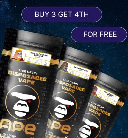 APE Disposables - Buy 3 get 4th For FREE