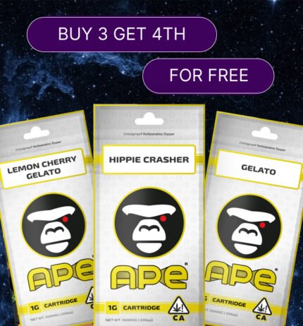 APE Cartridges (Buy 3 get 4th for free)