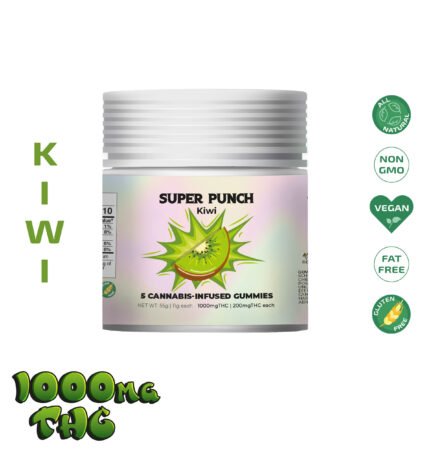 Kiwi – SUPERPUNCH Gummies 1000mg