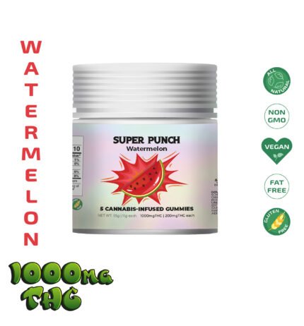 Watermelon — SUPERPUNCH Gummies 1000mg
