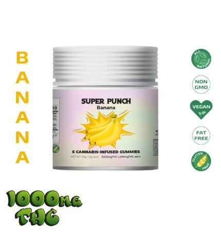 Banana - SUPERPUNCH Gummies 1000mg