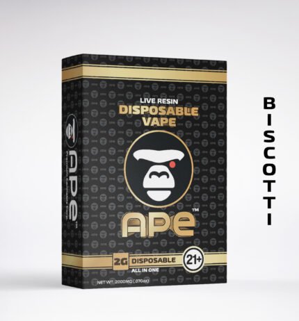 Biscotti 2g Live Resin Disposable Vape _ APE