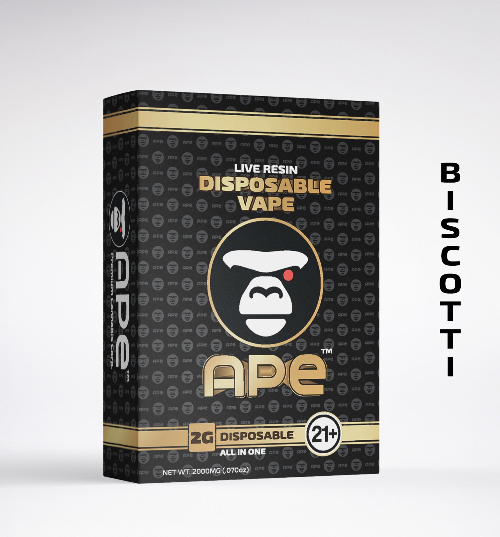 Biscotti 2g Live Resin Disposable Vape _ APE Biscotti 2g Live Resin Disposable Vape _ APE