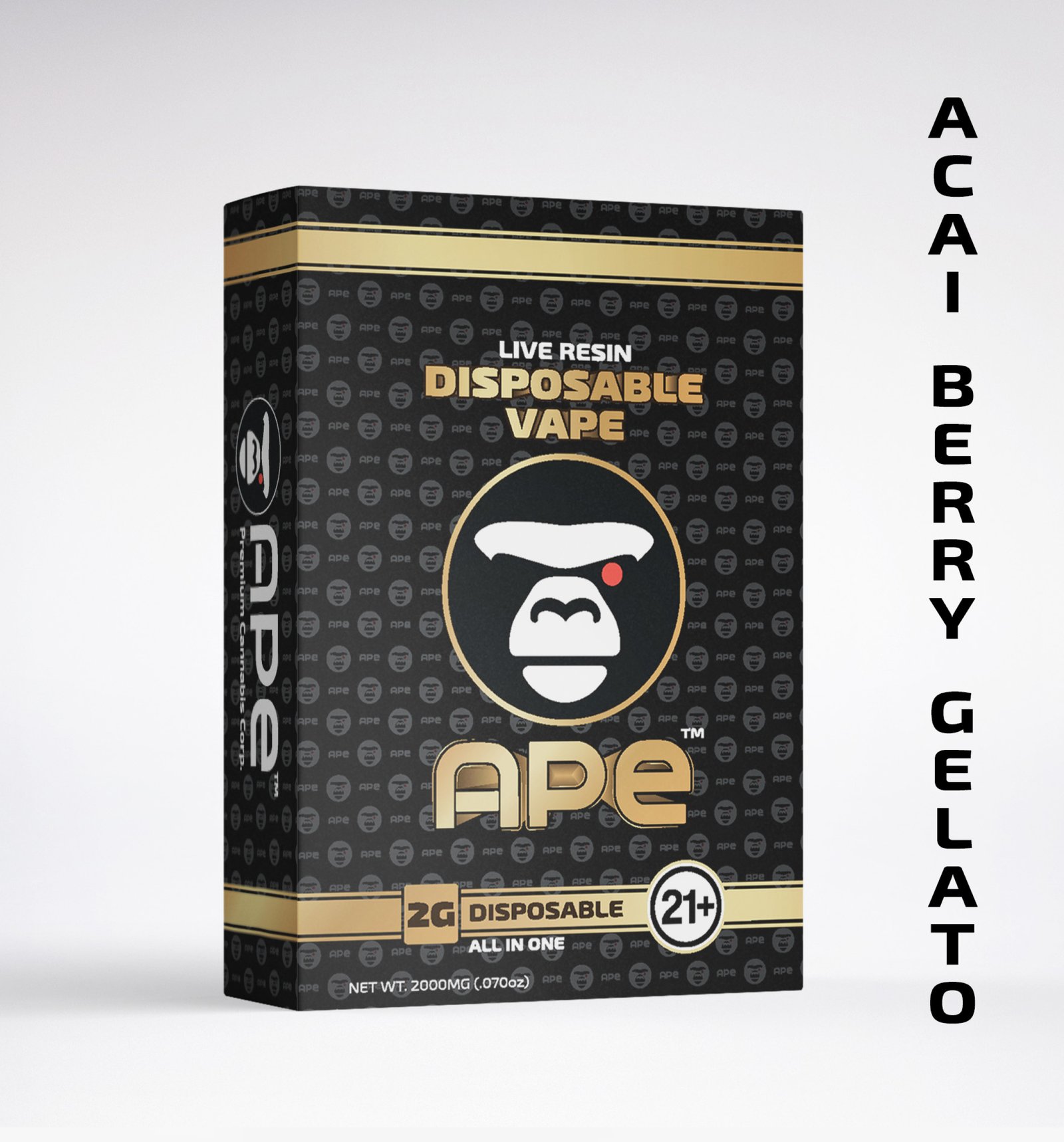 Açaí Berry Gelato 2g Live Resin Disposable Vape | APE Açaí Berry Gelato 2g Live Resin Disposable Vape | APE