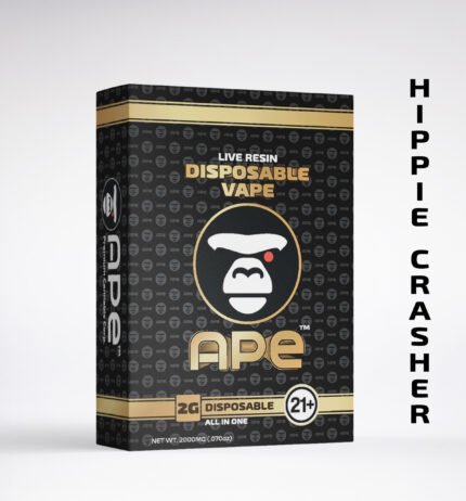 Hippie Crasher 2g Live Resin Disposable Vape _ APE