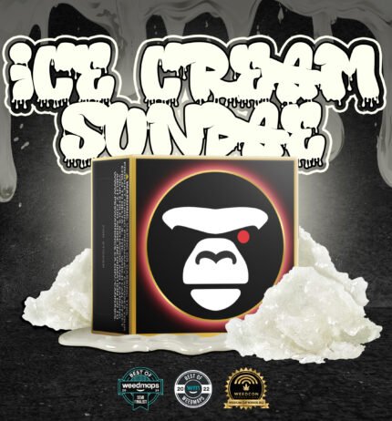 Ice Cream Sundae live resin sugar diamonds (1000mg) THCa 85.354% | APE