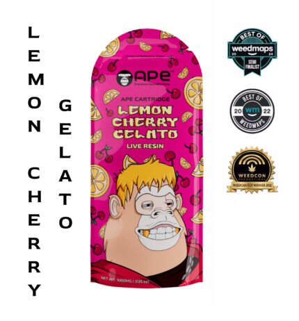 Lemon Cherry Gelato – 1g Live Resin Cartridge _ APE