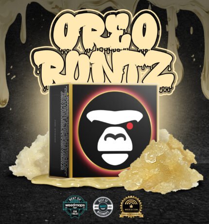 Oreo Runtz live resin sugar diamonds (1000mg) THCa 86.303% | APE