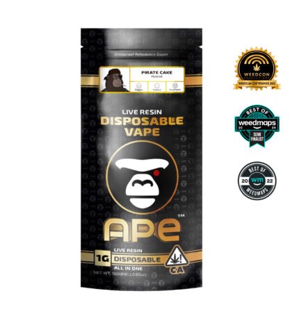 Pirate Cake 1g Disposable Vape | APE