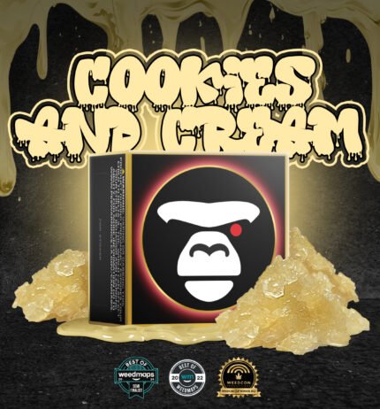 Сookies and Cream live resin sugar diamonds (1000mg) THCa 86.788% | APE
