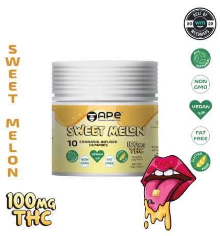 Sweet melon Gummies 100mg