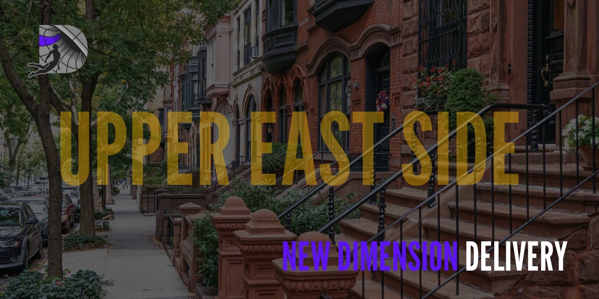 Classic brownstone residential buildings with elegant stairs on a quiet street in the Upper East Side